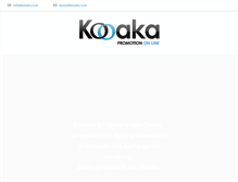 Tablet Screenshot of kooaka.com